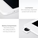 Bảng đồ họa LCD kỹ thuật số Xiaomi Mijia chính hãng 20 inch, bảng viết điện tử kèm bút, 20 inch