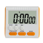 Đồng hồ hẹn giờ nhà bếp 24 giờ báo thức kỹ thuật số màn hình LCD mặt sau nam châm dùng cho nấu ăn và làm bánh