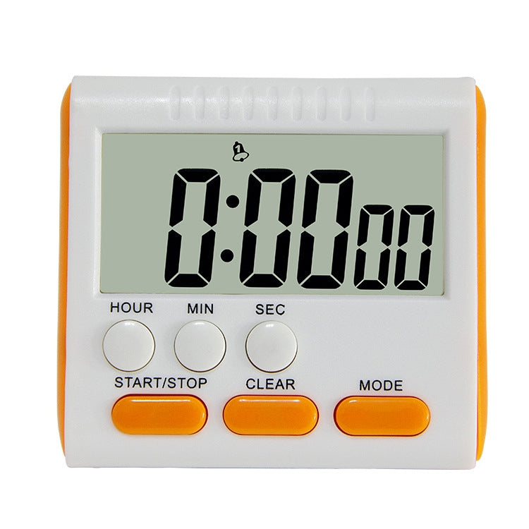 Đồng hồ hẹn giờ nhà bếp 24 giờ báo thức kỹ thuật số màn hình LCD mặt sau nam châm dùng cho nấu ăn và làm bánh