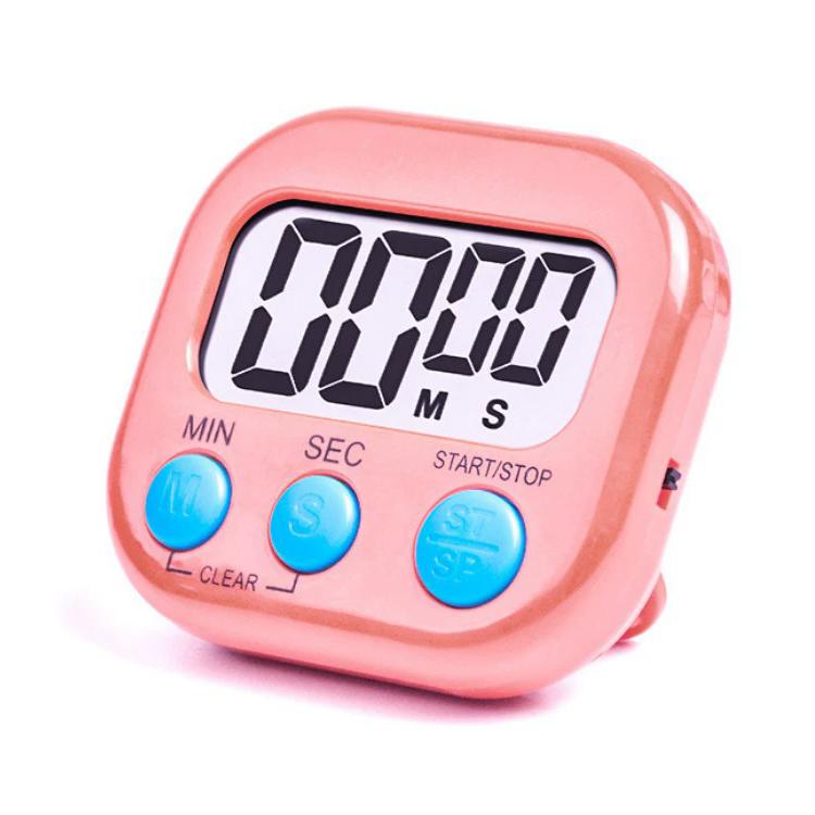 Bộ hẹn giờ nhà bếp kỹ thuật số báo động điện tử có nam châm và màn hình LCD cho nấu ăn, nướng, thể thao, trò chơi, văn phòng, HX103-2, 118