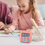 Bộ hẹn giờ nhà bếp kỹ thuật số báo động điện tử có nam châm và màn hình LCD cho nấu ăn, nướng, thể thao, trò chơi, văn phòng, HX103-2, 118