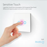 Công tắc điều khiển đèn thông minh không dây WiFi EU NEO NAS-SC03W 3 kênh, 3 kênh
