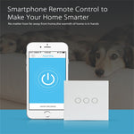 Công tắc điều khiển đèn thông minh không dây WiFi EU NEO NAS-SC03W 3 kênh, 3 kênh