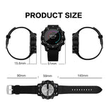 Đồng hồ thông minh Bluetooth màn hình OLED 1.39 inch S3, chống nước IP67, hỗ trợ la bàn / theo dõi nhịp tim / thẻ SIM / định vị GPS, tương thích với điện thoại Android và iOS