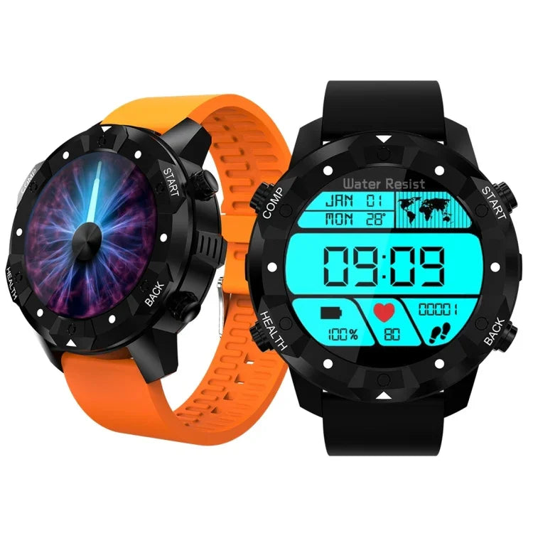 Đồng hồ thông minh Bluetooth màn hình OLED 1.39 inch S3, chống nước IP67, hỗ trợ la bàn / theo dõi nhịp tim / thẻ SIM / định vị GPS, tương thích với điện thoại Android và iOS