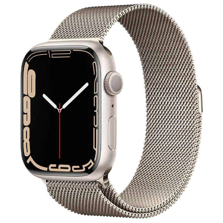 Dây đồng hồ thép không gỉ từ tính Milanese Loop cho Apple Watch Series 10 42mm / 9&8&7 41mm / SE 3&SE 2&6&SE&5&4 40mm / 3&2&1 38mm, Dành cho Apple Watch Series 8&7 41mm / SE 2&6&SE&5&4 40mm / 3&2&1 38mm