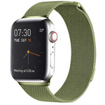 Dây đồng hồ thép không gỉ từ tính Milanese Loop cho Apple Watch Series 10 42mm / 9&8&7 41mm / SE 3&SE 2&6&SE&5&4 40mm / 3&2&1 38mm, Dành cho Apple Watch Series 8&7 41mm / SE 2&6&SE&5&4 40mm / 3&2&1 38mm