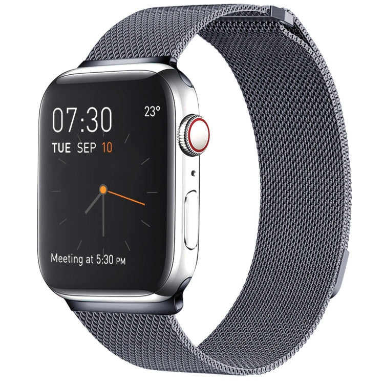 Dây đồng hồ thép không gỉ từ tính Milanese Loop cho Apple Watch Series 10 42mm / 9&8&7 41mm / SE 3&SE 2&6&SE&5&4 40mm / 3&2&1 38mm, Dành cho Apple Watch Series 8&7 41mm / SE 2&6&SE&5&4 40mm / 3&2&1 38mm