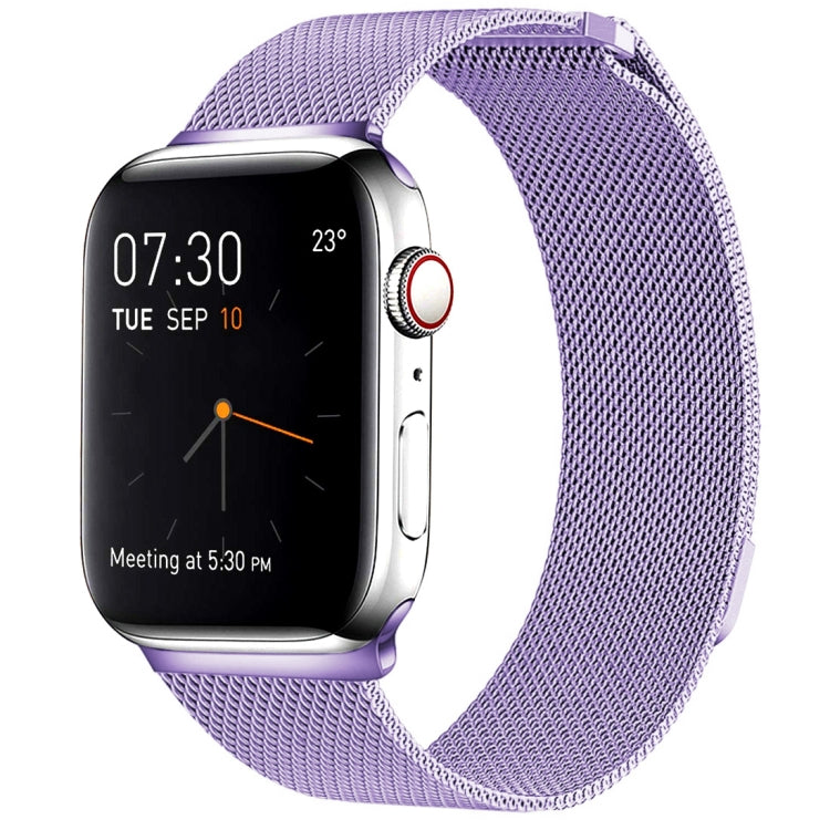Dây đồng hồ thép không gỉ từ tính Milanese Loop cho Apple Watch Series 10 42mm / 9&8&7 41mm / SE 3&SE 2&6&SE&5&4 40mm / 3&2&1 38mm, Dành cho Apple Watch Series 8&7 41mm / SE 2&6&SE&5&4 40mm / 3&2&1 38mm