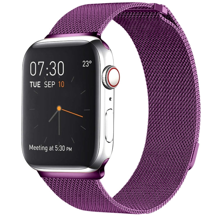 Dây đồng hồ thép không gỉ từ tính Milanese Loop cho Apple Watch Series 10 42mm / 9&8&7 41mm / SE 3&SE 2&6&SE&5&4 40mm / 3&2&1 38mm, Dành cho Apple Watch Series 8&7 41mm / SE 2&6&SE&5&4 40mm / 3&2&1 38mm