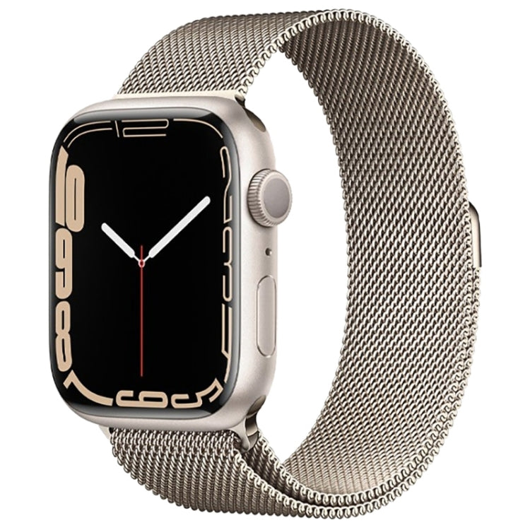 Dây đồng hồ thép không gỉ từ tính Milanese Loop cho Apple Watch Ultra 49mm & Watch Ultra 2 49mm / Series 10 46mm / 9&8&7 45mm / SE 3&SE 2&6&SE&5&4 44mm / 3&2&1 42mm, Dành cho Apple Watch Ultra 49mm / Series 8&7 45mm / SE 2&6&SE&5&4 44mm / 3&2&1 42mm