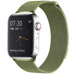 Dây đồng hồ thép không gỉ từ tính Milanese Loop cho Apple Watch Ultra 49mm & Watch Ultra 2 49mm / Series 10 46mm / 9&8&7 45mm / SE 3&SE 2&6&SE&5&4 44mm / 3&2&1 42mm, Dành cho Apple Watch Ultra 49mm / Series 8&7 45mm / SE 2&6&SE&5&4 44mm / 3&2&1 42mm