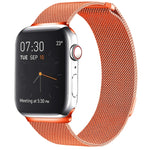 Dây đồng hồ thép không gỉ từ tính Milanese Loop cho Apple Watch Ultra 49mm & Watch Ultra 2 49mm / Series 10 46mm / 9&8&7 45mm / SE 3&SE 2&6&SE&5&4 44mm / 3&2&1 42mm, Dành cho Apple Watch Ultra 49mm / Series 8&7 45mm / SE 2&6&SE&5&4 44mm / 3&2&1 42mm