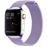 Dây đồng hồ thép không gỉ từ tính Milanese Loop cho Apple Watch Ultra 49mm & Watch Ultra 2 49mm / Series 10 46mm / 9&8&7 45mm / SE 3&SE 2&6&SE&5&4 44mm / 3&2&1 42mm, Dành cho Apple Watch Ultra 49mm / Series 8&7 45mm / SE 2&6&SE&5&4 44mm / 3&2&1 42mm