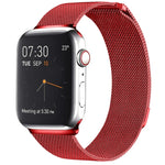 Dây đồng hồ thép không gỉ từ tính Milanese Loop cho Apple Watch Ultra 49mm & Watch Ultra 2 49mm / Series 10 46mm / 9&8&7 45mm / SE 3&SE 2&6&SE&5&4 44mm / 3&2&1 42mm, Dành cho Apple Watch Ultra 49mm / Series 8&7 45mm / SE 2&6&SE&5&4 44mm / 3&2&1 42mm