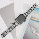 Dây đồng hồ thép không gỉ kim cương nhiều màu cho Apple Watch Series 10 42mm / 9&8&7 41mm / SE 3&SE 2&6&SE&5&4 40mm / 3&2&1 38mm