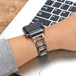 Dây đồng hồ thép không gỉ kim cương nhiều màu cho Apple Watch Series 10 42mm / 9&8&7 41mm / SE 3&SE 2&6&SE&5&4 40mm / 3&2&1 38mm