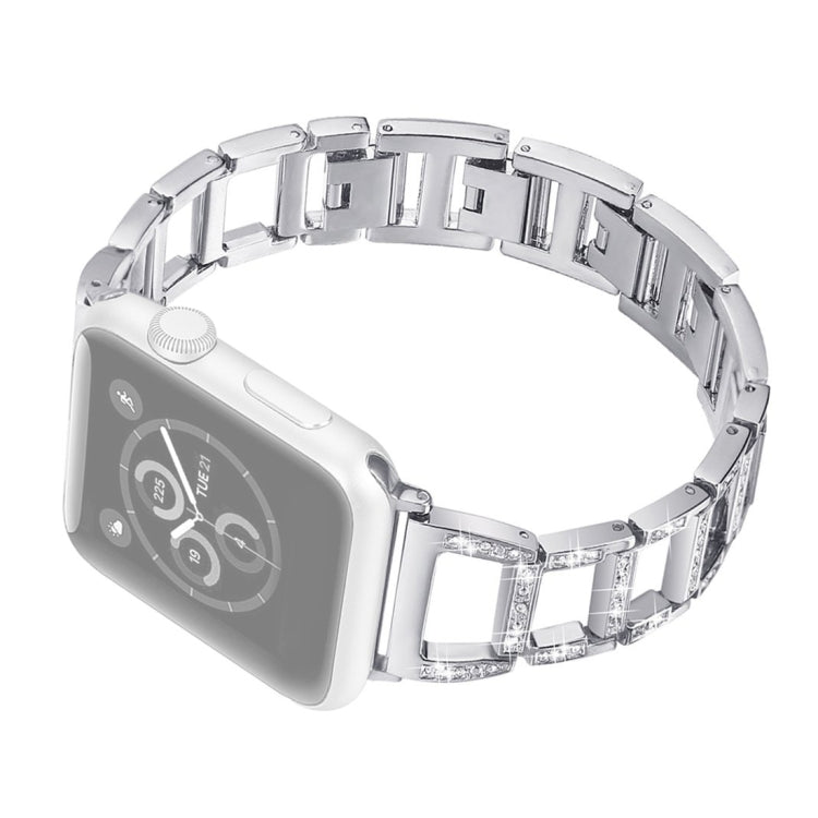 Dây đồng hồ thép không gỉ kim cương nhiều màu cho Apple Watch Series 10 42mm / 9&8&7 41mm / SE 3&SE 2&6&SE&5&4 40mm / 3&2&1 38mm