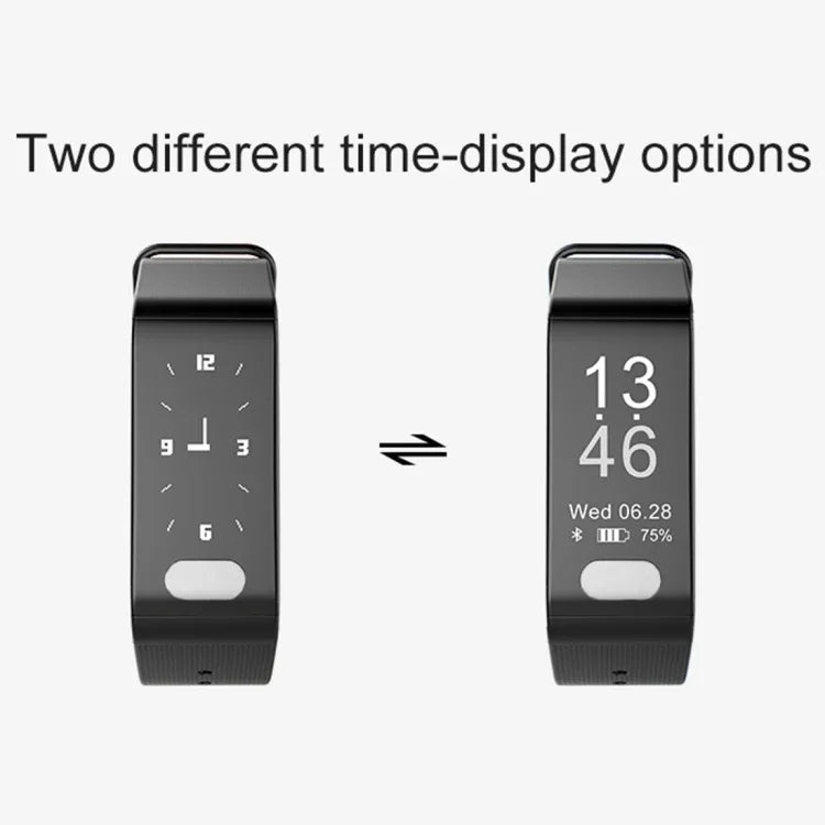 Vòng Đeo Tay Thể Dục TLW T6 Màn Hình OLED 0.96 inch, Hỗ trợ Chế Độ Thể Thao / ECG / Đo Nhịp Tim / Huyết Áp / Theo Dõi Giấc Ngủ, T6 Đen, T6 Xanh, T6 Đỏ