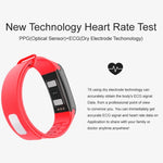 Vòng Đeo Tay Thể Dục TLW T6 Màn Hình OLED 0.96 inch, Hỗ trợ Chế Độ Thể Thao / ECG / Đo Nhịp Tim / Huyết Áp / Theo Dõi Giấc Ngủ, T6 Đen, T6 Xanh, T6 Đỏ