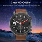Miếng dán kính cường lực 0.26mm 2.5D 9H bảo vệ màn hình cho Amazfit GTR 47mm, Dành cho Amazfit GTR 47mm