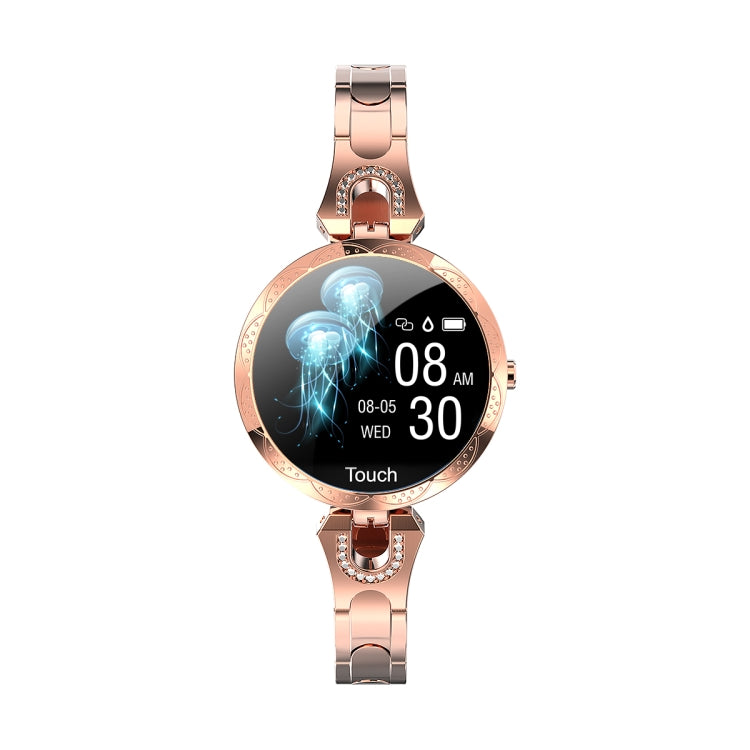 Vòng tay thông minh thời trang nữ AK15, Màn hình LCD màu 1.08 inch, Chống nước IP67, Hỗ trợ theo dõi nhịp tim / giấc ngủ / chụp ảnh từ xa
