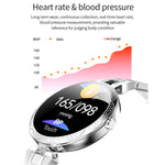 Vòng tay thông minh thời trang nữ AK15, Màn hình LCD màu 1.08 inch, Chống nước IP67, Hỗ trợ theo dõi nhịp tim / giấc ngủ / chụp ảnh từ xa