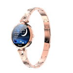 Vòng tay thông minh thời trang nữ AK15, Màn hình LCD màu 1.08 inch, Chống nước IP67, Hỗ trợ theo dõi nhịp tim / giấc ngủ / chụp ảnh từ xa