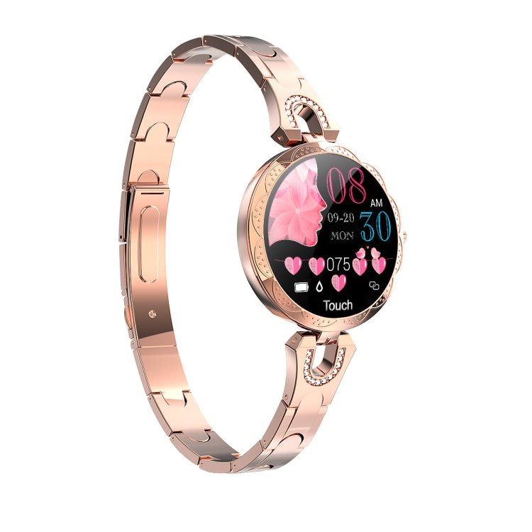Vòng tay thông minh thời trang nữ AK15, Màn hình LCD màu 1.08 inch, Chống nước IP67, Hỗ trợ theo dõi nhịp tim / giấc ngủ / chụp ảnh từ xa