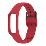 Dây đồng hồ silicone màu trơn cho Galaxy Fit-e