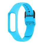 Dây đồng hồ silicone màu trơn cho Galaxy Fit-e