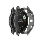 For Garmin Fenix 6X TPU Half Coverage Smart Watch Protevtice Case, For Garmin Fenix 6X