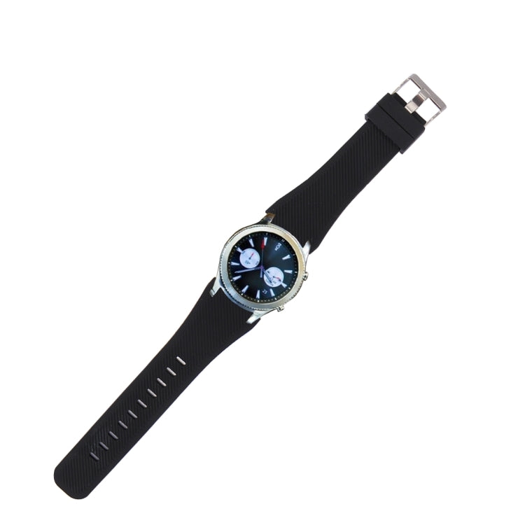Dây đeo silicone cho đồng hồ thông minh Samsung Gear S3 Classic, dài khoảng 22.4cm, mã CA5541AG, CA5541B, CA5541D, CA5541E, CA5541G, CA5541P, CA5541R, CA5541W, CA5541Y, CA5541I