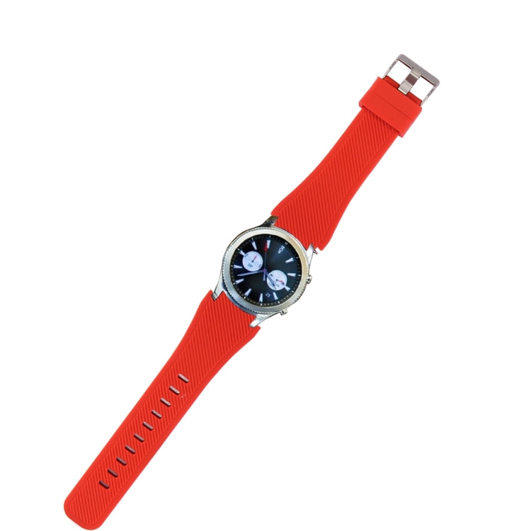 Dây đeo silicone cho đồng hồ thông minh Samsung Gear S3 Classic, dài khoảng 22.4cm, mã CA5541AG, CA5541B, CA5541D, CA5541E, CA5541G, CA5541P, CA5541R, CA5541W, CA5541Y, CA5541I