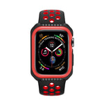 Ốp bảo vệ chống sốc hai màu cho đồng hồ thông minh Apple Watch Series 3 / 2 / 1 38mm, cho Apple Watch Series 3 / 2 / 1 38mm (Đen Vàng), cho Apple Watch Series 3 / 2 / 1 38mm (Đỏ Đen), cho Apple Watch Series 3 / 2 / 1 38mm (Trắng Xanh)