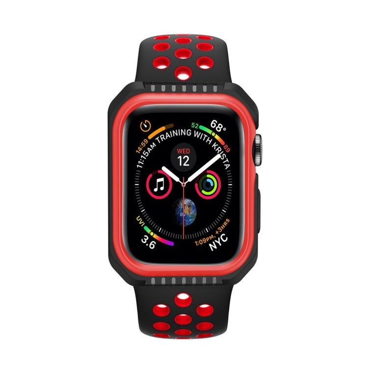 Ốp bảo vệ chống sốc hai màu cho đồng hồ thông minh Apple Watch Series 3 / 2 / 1 38mm, cho Apple Watch Series 3 / 2 / 1 38mm (Đen Vàng), cho Apple Watch Series 3 / 2 / 1 38mm (Đỏ Đen), cho Apple Watch Series 3 / 2 / 1 38mm (Trắng Xanh)