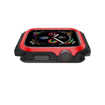 Ốp bảo vệ chống sốc hai màu cho đồng hồ thông minh Apple Watch Series 3 / 2 / 1 38mm, cho Apple Watch Series 3 / 2 / 1 38mm (Đen Vàng), cho Apple Watch Series 3 / 2 / 1 38mm (Đỏ Đen), cho Apple Watch Series 3 / 2 / 1 38mm (Trắng Xanh)