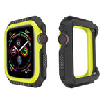 Ốp bảo vệ chống sốc hai màu cho Apple Watch Series 3 / 2 / 1 42mm, dành cho Apple Watch Series 3 / 2 / 1 42mm (Đen Đỏ), dành cho Apple Watch Series 3 / 2 / 1 42mm (Đen Vàng), dành cho Apple Watch Series 3 / 2 / 1 42mm (Hồng Xanh)