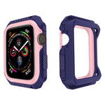 Ốp bảo vệ chống sốc hai màu cho Apple Watch Series 3 / 2 / 1 42mm, dành cho Apple Watch Series 3 / 2 / 1 42mm (Đen Đỏ), dành cho Apple Watch Series 3 / 2 / 1 42mm (Đen Vàng), dành cho Apple Watch Series 3 / 2 / 1 42mm (Hồng Xanh)