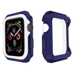 Ốp bảo vệ chống sốc hai màu cho Apple Watch Series 3 / 2 / 1 42mm, dành cho Apple Watch Series 3 / 2 / 1 42mm (Đen Đỏ), dành cho Apple Watch Series 3 / 2 / 1 42mm (Đen Vàng), dành cho Apple Watch Series 3 / 2 / 1 42mm (Hồng Xanh)