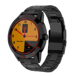 Đồng Hồ Thông Minh N6 Màn Hình TFT 1.3 inch MTK2502C Bluetooth4.0, Dây Đeo Thép Không Gỉ, Hỗ trợ Đo Nhịp Tim & Đếm Bước & Theo Dõi Giấc Ngủ & Nhắc Ngồi Lâu, Dây Đeo Thép Không Gỉ/Đen, Dây Đeo Thép Không Gỉ/Bạc