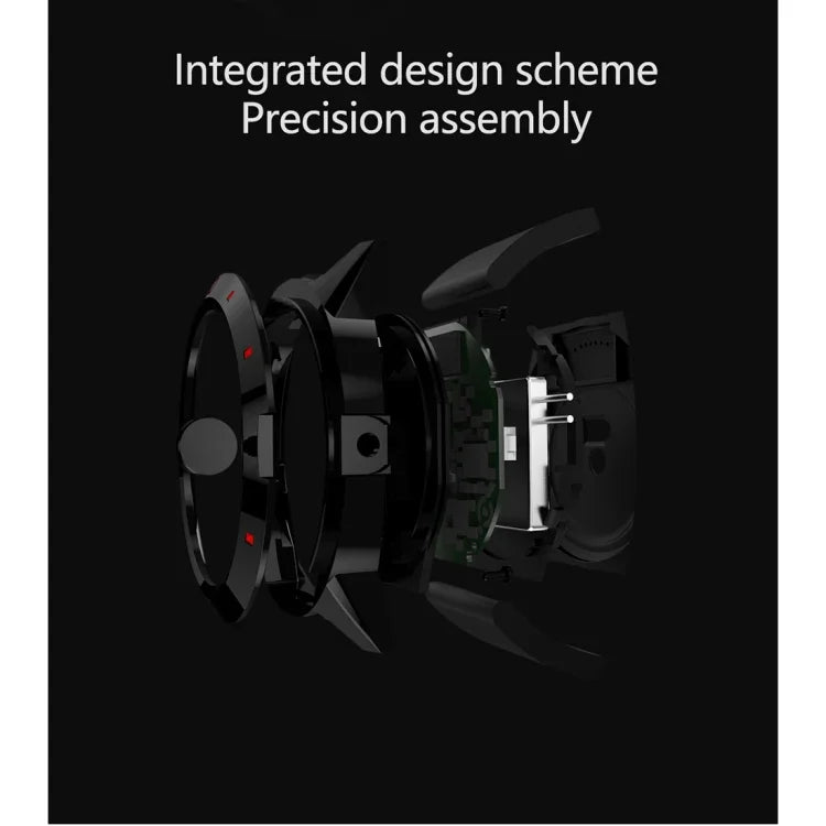 Đồng hồ thông minh N6 màn hình TFT 1.3 inch MTK2502C Bluetooth4.0, Dây đeo silicone, Hỗ trợ đo nhịp tim & Đếm bước chân & Theo dõi giấc ngủ & Nhắc nhở ít vận động, Dây đeo silicone màu đỏ, Dây đeo silicone màu vàng
