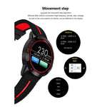 Đồng hồ thông minh N6 màn hình TFT 1.3 inch MTK2502C Bluetooth4.0, Dây đeo silicone, Hỗ trợ đo nhịp tim & Đếm bước chân & Theo dõi giấc ngủ & Nhắc nhở ít vận động, Dây đeo silicone màu đỏ, Dây đeo silicone màu vàng