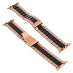 Dây đeo đồng hồ thép không gỉ cho Apple Watch Series 10 42mm / 9&8&7 41mm / SE 3&SE 2&6&SE&5&4 40mm / 3&2&1 38mm, Dùng cho Apple Watch Series 8&7 41mm / SE 2&6&SE&5&4 40mm / 3&2&1 38mm