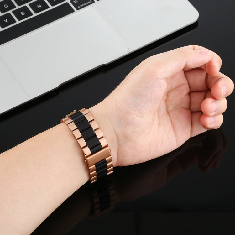 Dây đeo đồng hồ thép không gỉ cho Apple Watch Series 10 42mm / 9&8&7 41mm / SE 3&SE 2&6&SE&5&4 40mm / 3&2&1 38mm, Dùng cho Apple Watch Series 8&7 41mm / SE 2&6&SE&5&4 40mm / 3&2&1 38mm