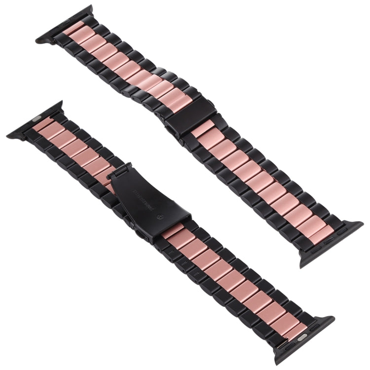 Dây đeo đồng hồ thép không gỉ cho Apple Watch Series 10 42mm / 9&8&7 41mm / SE 3&SE 2&6&SE&5&4 40mm / 3&2&1 38mm, Dùng cho Apple Watch Series 8&7 41mm / SE 2&6&SE&5&4 40mm / 3&2&1 38mm