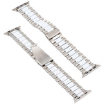 Dây đeo đồng hồ thép không gỉ cho Apple Watch Series 10 42mm / 9&8&7 41mm / SE 3&SE 2&6&SE&5&4 40mm / 3&2&1 38mm, Dùng cho Apple Watch Series 8&7 41mm / SE 2&6&SE&5&4 40mm / 3&2&1 38mm