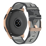 Dây đeo cổ tay nylon dệt sọc 20mm cho Galaxy Watch 42mm, Galaxy Active / Active 2, Gear Sport, S2 Classic