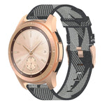 Dây đeo cổ tay nylon dệt sọc 20mm cho Galaxy Watch 42mm, Galaxy Active / Active 2, Gear Sport, S2 Classic