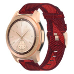 Dây đeo cổ tay nylon dệt sọc 20mm cho Galaxy Watch 42mm, Galaxy Active / Active 2, Gear Sport, S2 Classic